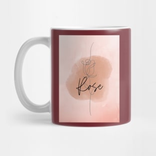 elegant rose Mug